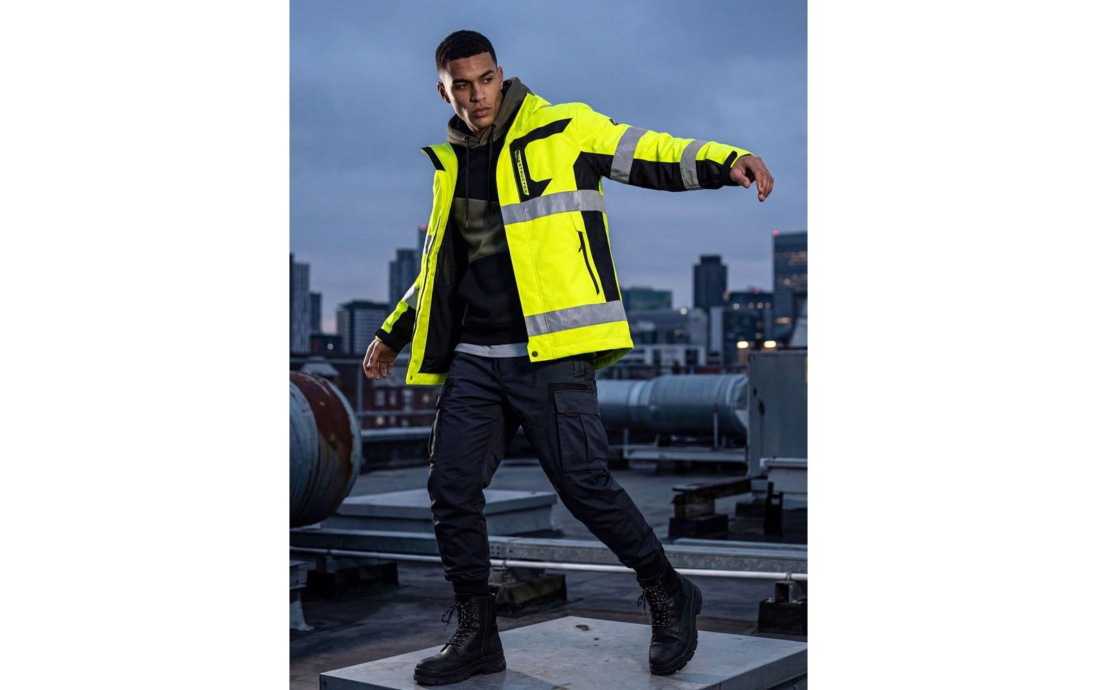 ACE – Weste – XXL – Neongelb, EN ISO 20471, EN 343, Polyester