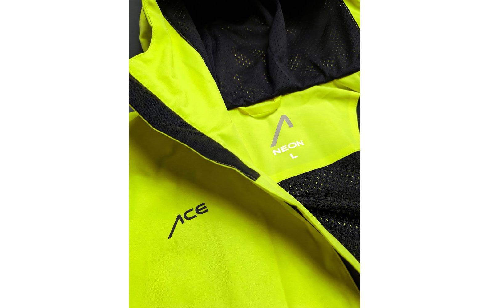 ACE – Weste – XXL – Neongelb, EN ISO 20471, EN 343, Polyester