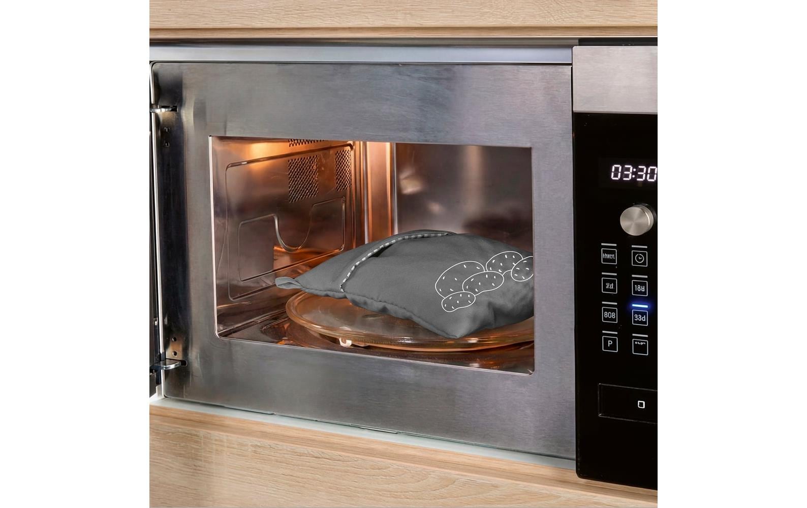 Gourmetmaxx Mikrowellen-Kochbeutel, Länge 25 cm, Kunststoff, für Kartoffeln