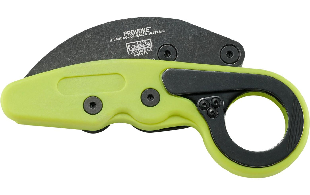CRKT ProvokeZAP – Klappmesser 63 mm, Feststellklinge, Grün