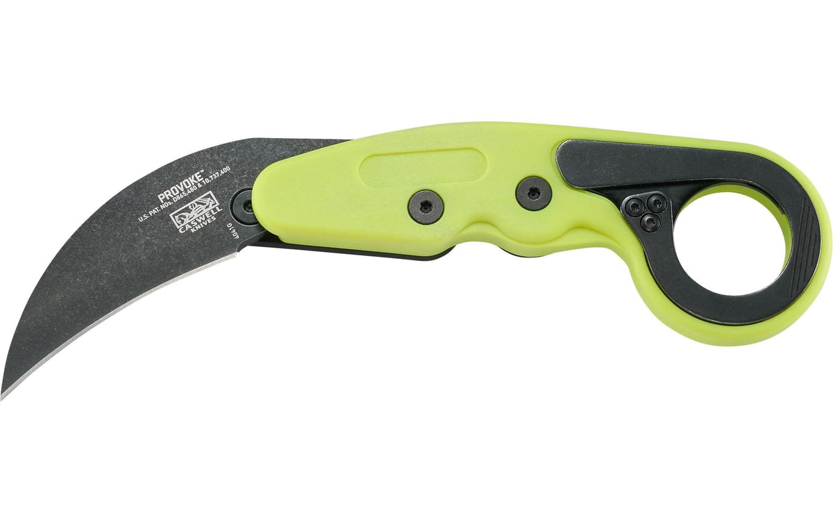CRKT ProvokeZAP – Klappmesser 63 mm, Feststellklinge, Grün