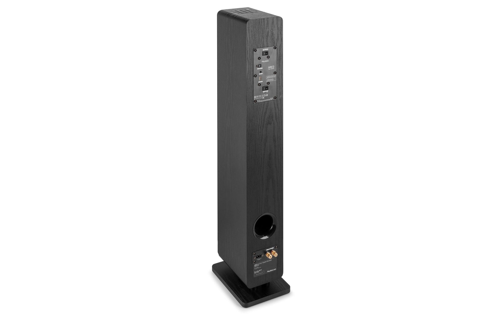 Audizio ARCO-A-BK – Aktivlautsprecher – 160 W, Bluetooth – Schwarz