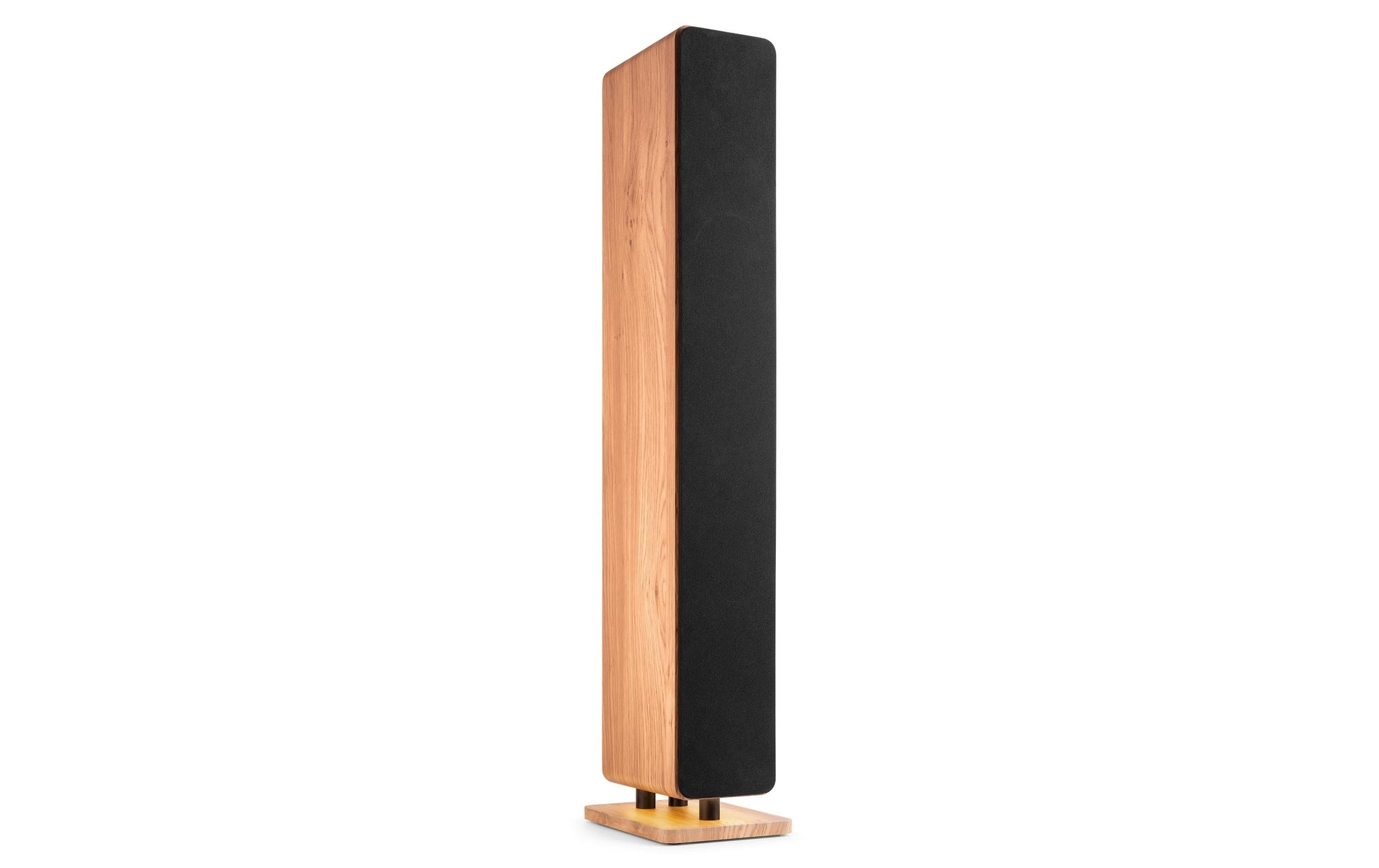 Audizio ARCO-A-D-LWD – Aktiv-Standlautsprecher – 4" Tieftöner, 160 W, Eiche