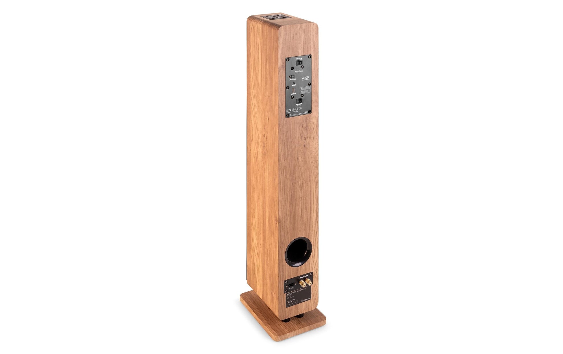 Audizio ARCO-A-LWD – Aktivlautsprecher – 2-Wege, 160 W, Braun