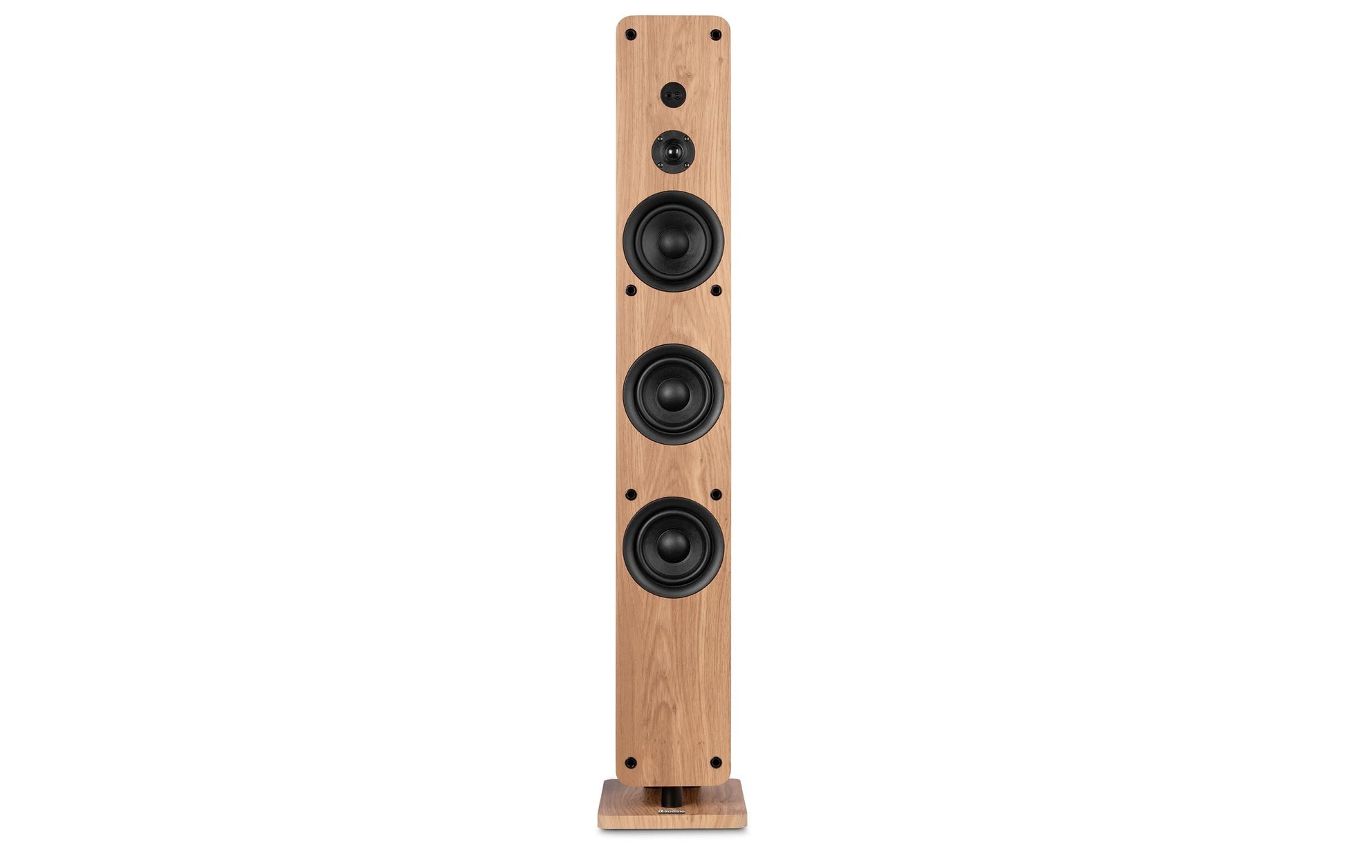 Audizio ARCO-P-LWD – Standlautsprecher – Passiv, 2-Wege (4"/1"), 160 W – Braun
