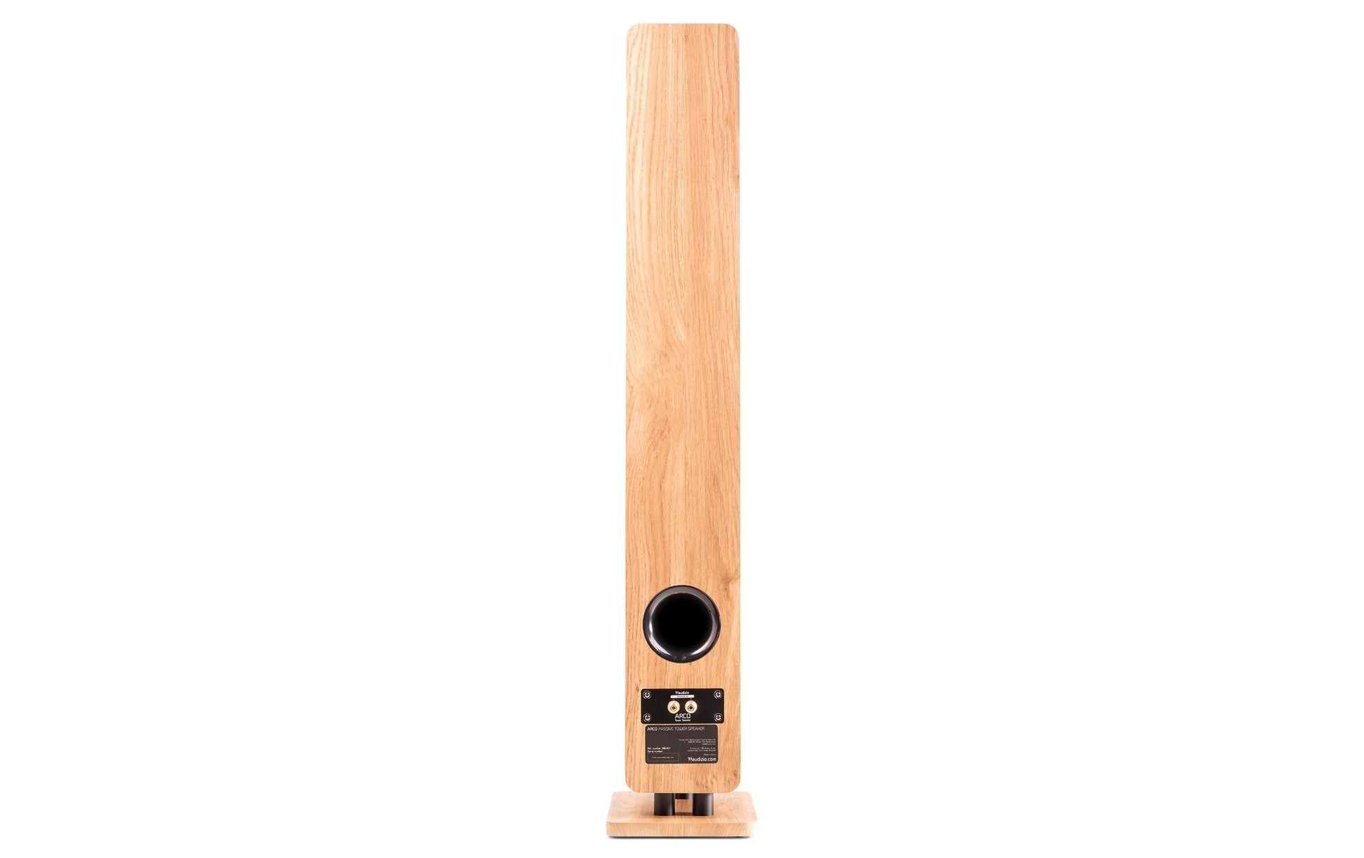 Audizio ARCO-P-LWD – Standlautsprecher – Passiv, 2-Wege (4"/1"), 160 W – Braun