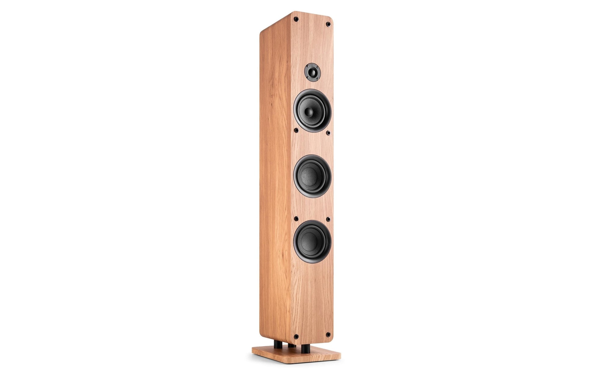 Audizio ARCO-P-LWD – Standlautsprecher – Passiv, 2-Wege (4"/1"), 160 W – Braun
