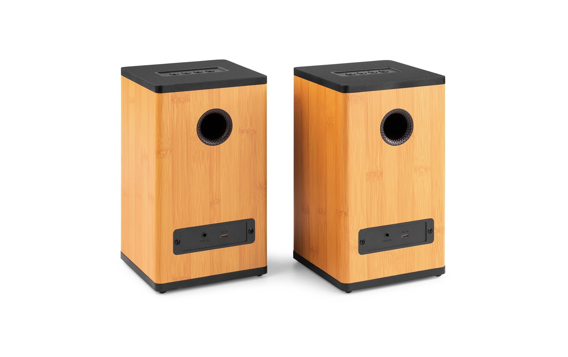 Audizio BS20-BM – Aktivlautsprecher – 50 W – Bambus