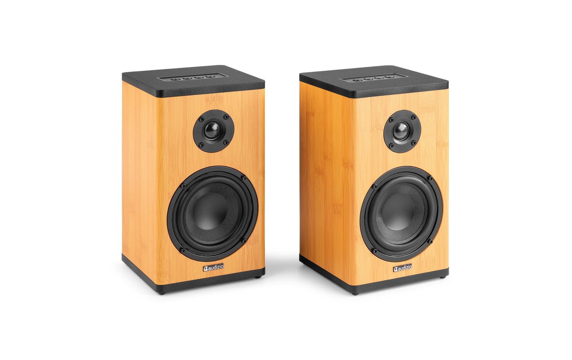 Audizio BS20-BM – Aktivlautsprecher – 50 W – Bambus