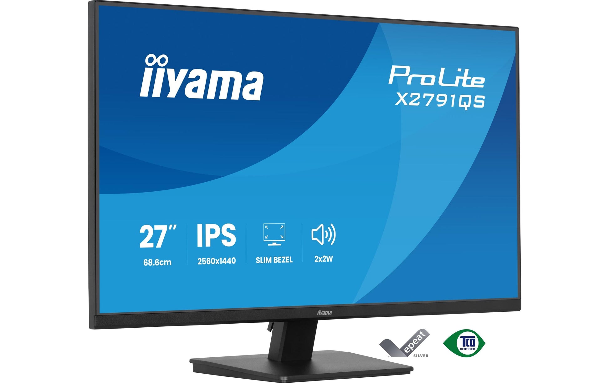 IIYAMA X2791QS-B1 – 27", 2560 × 1440 (WQHD), IPS