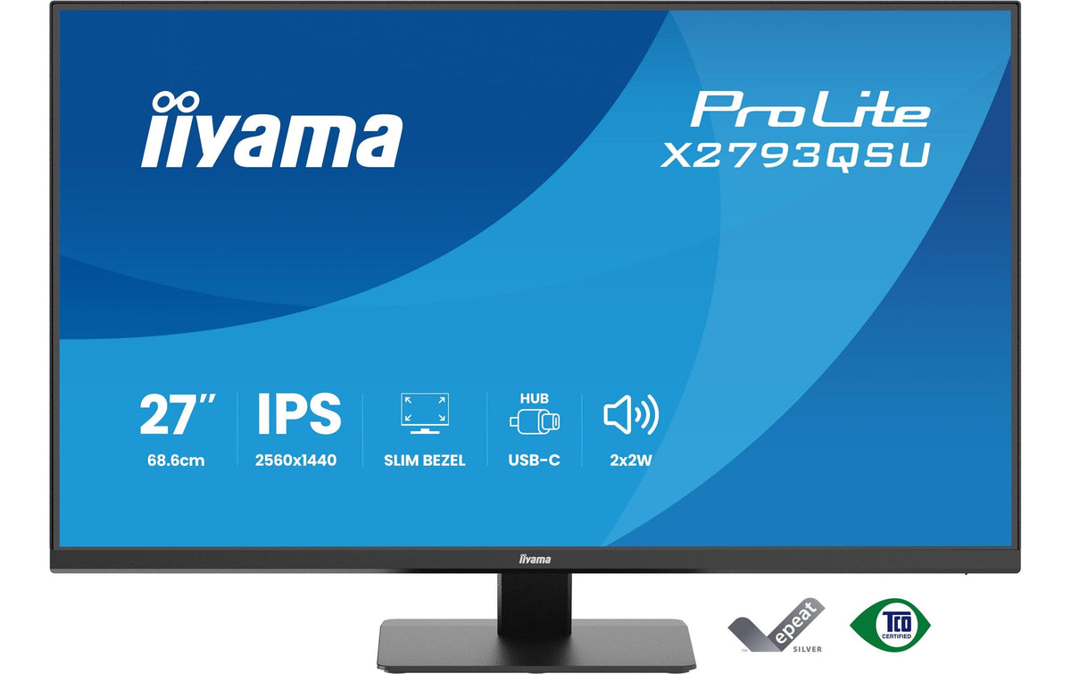 iiyama X2793QSU-B1 – 27", 2560 × 1440 (WQHD), IPS