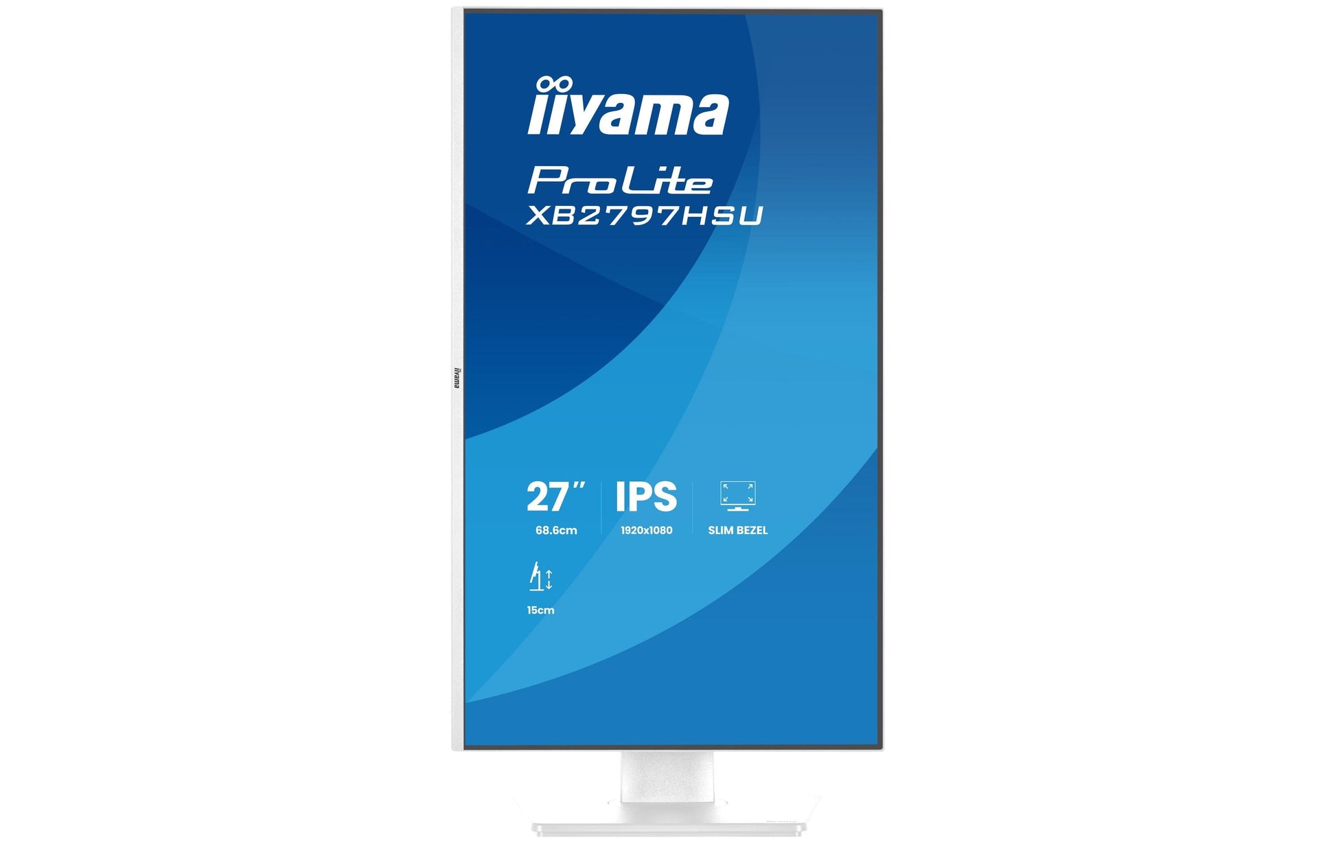 iiyama XB2797HSU-W1 – 27", 1920 × 1080 (Full HD), IPS, 120 Hz, USB-C 5 W