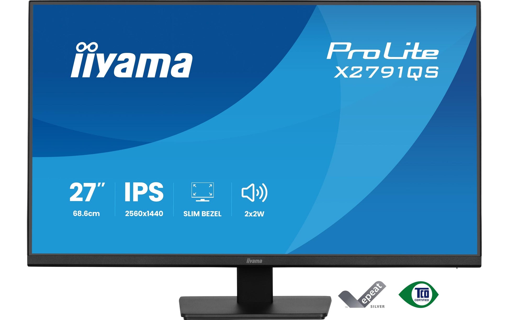IIYAMA X2791QS-B1 – 27", 2560 × 1440 (WQHD), IPS