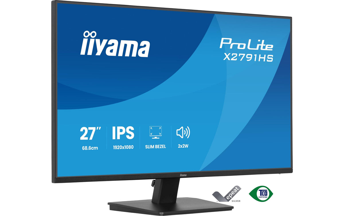 iiyama X2791HS-B1 – 27", 1920 × 1080 (Full HD), IPS, 120 Hz
