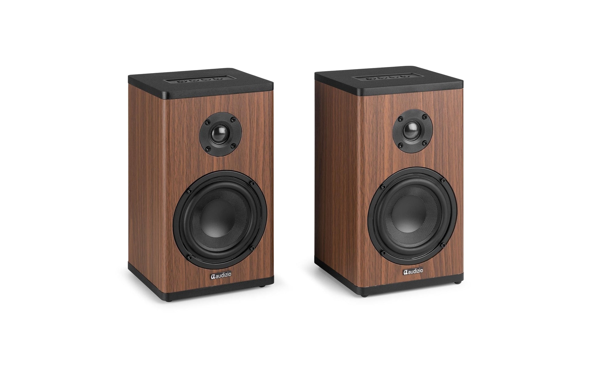 Audizio BS20-DW – Aktivlautsprecher – 100 W, Braun