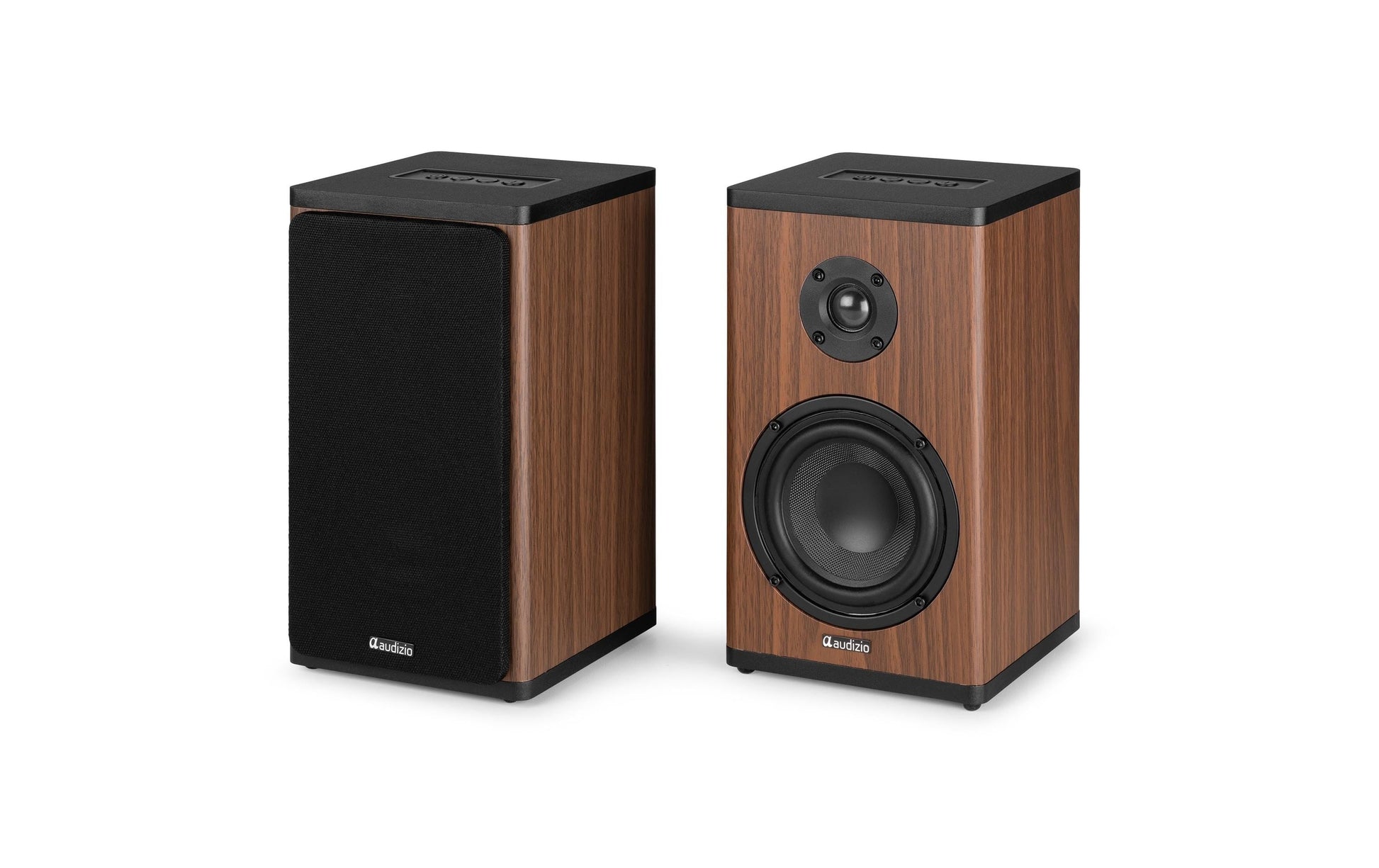 Audizio BS20-DW – Aktivlautsprecher – 100 W, Braun