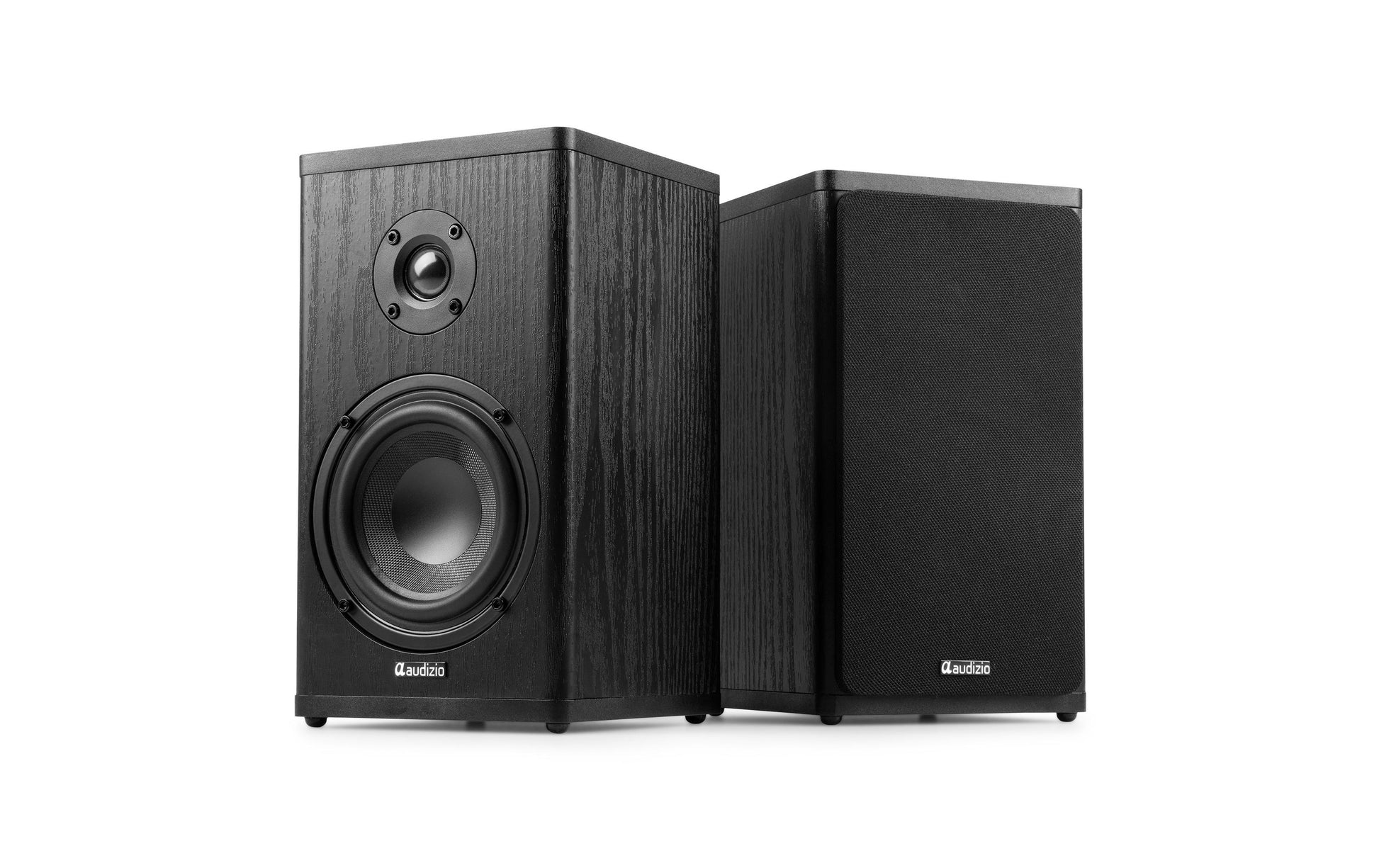 Audizio BS20-AN – Aktivlautsprecher (Paar) – 2-Wege, 50 W, 4" Tieftöner, 0,5" Kalotte, Anthrazit