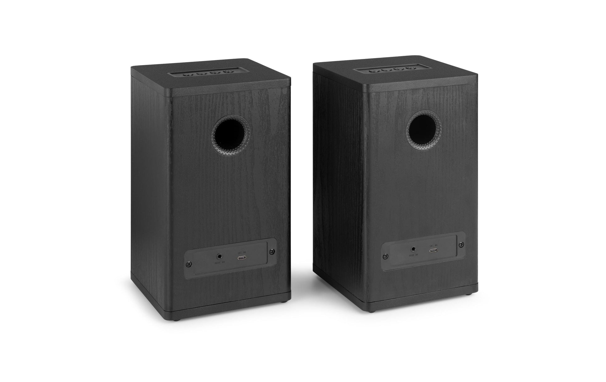 Audizio BS20-AN – Aktivlautsprecher (Paar) – 2-Wege, 50 W, 4" Tieftöner, 0,5" Kalotte, Anthrazit