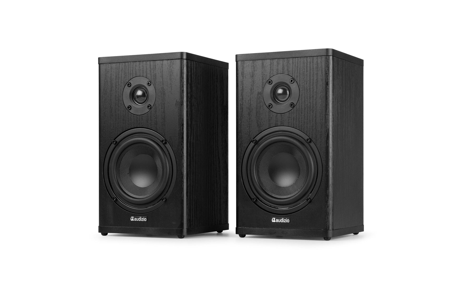 Audizio BS20-AN – Aktivlautsprecher (Paar) – 2-Wege, 50 W, 4" Tieftöner, 0,5" Kalotte, Anthrazit