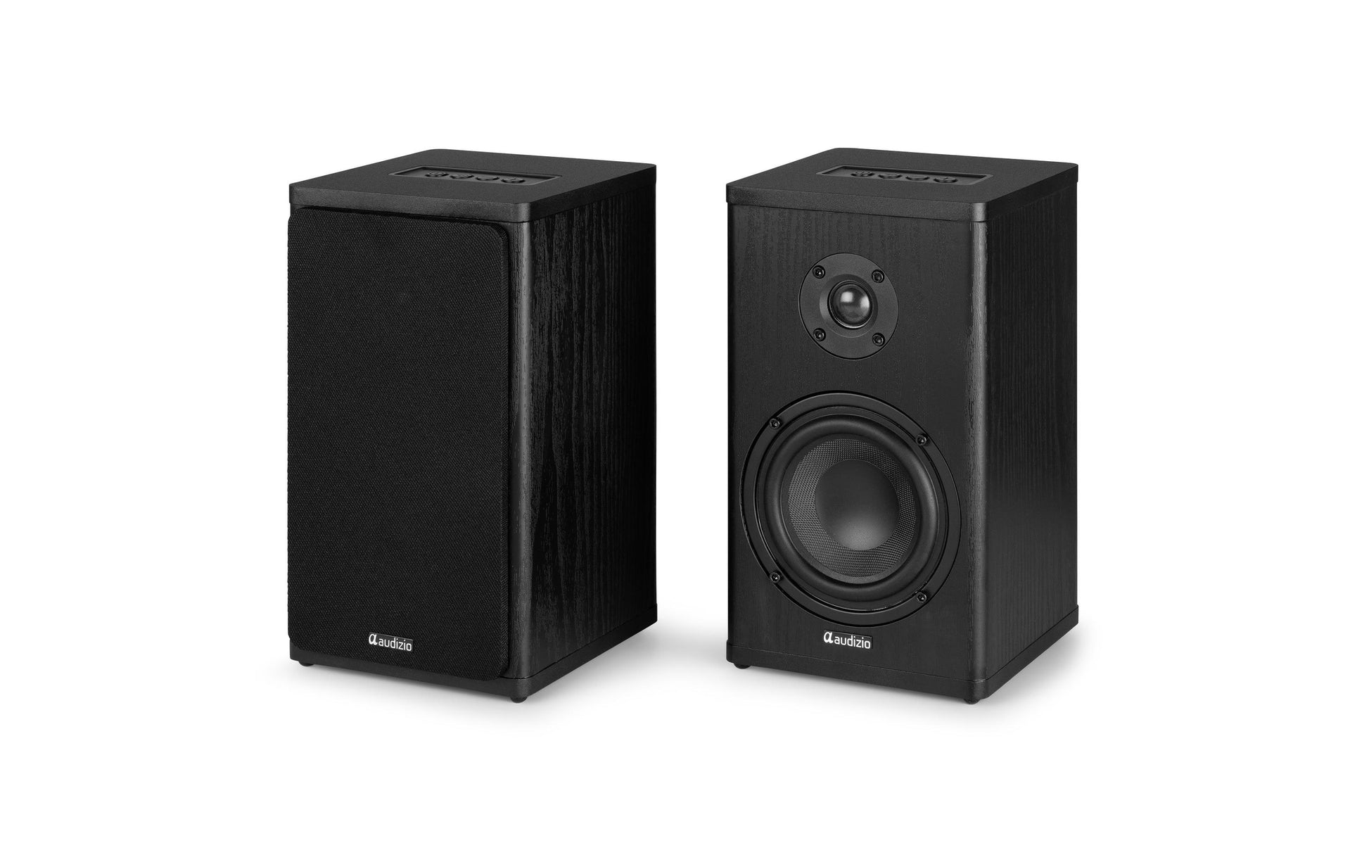 Audizio BS20-AN – Aktivlautsprecher (Paar) – 2-Wege, 50 W, 4" Tieftöner, 0,5" Kalotte, Anthrazit