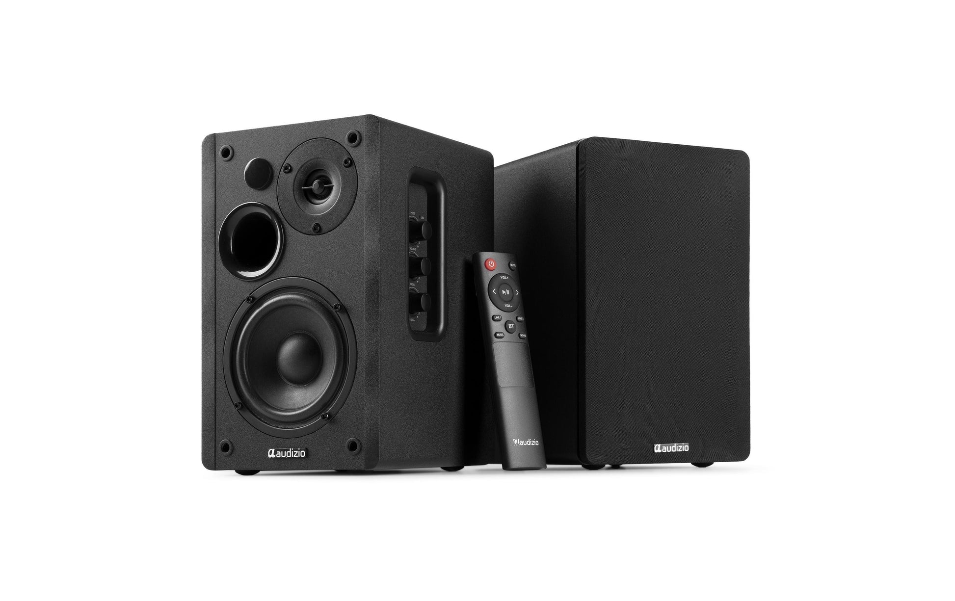 Audizio KS01-BK – Aktivlautsprecher – 2-Wege, 40 W – Schwarz