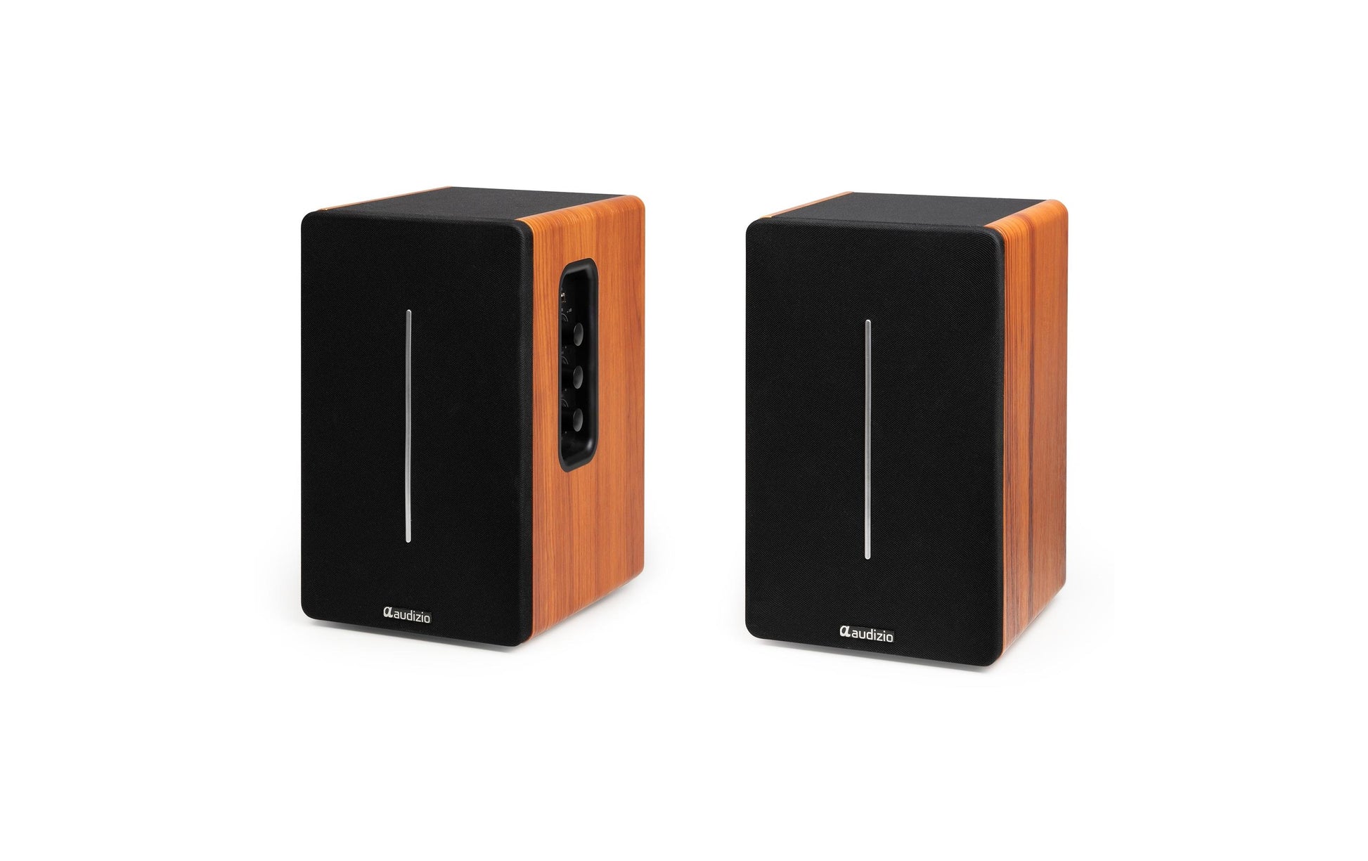 Audizio KS01B – Aktivlautsprecher (Regal) – 120 W, Braun