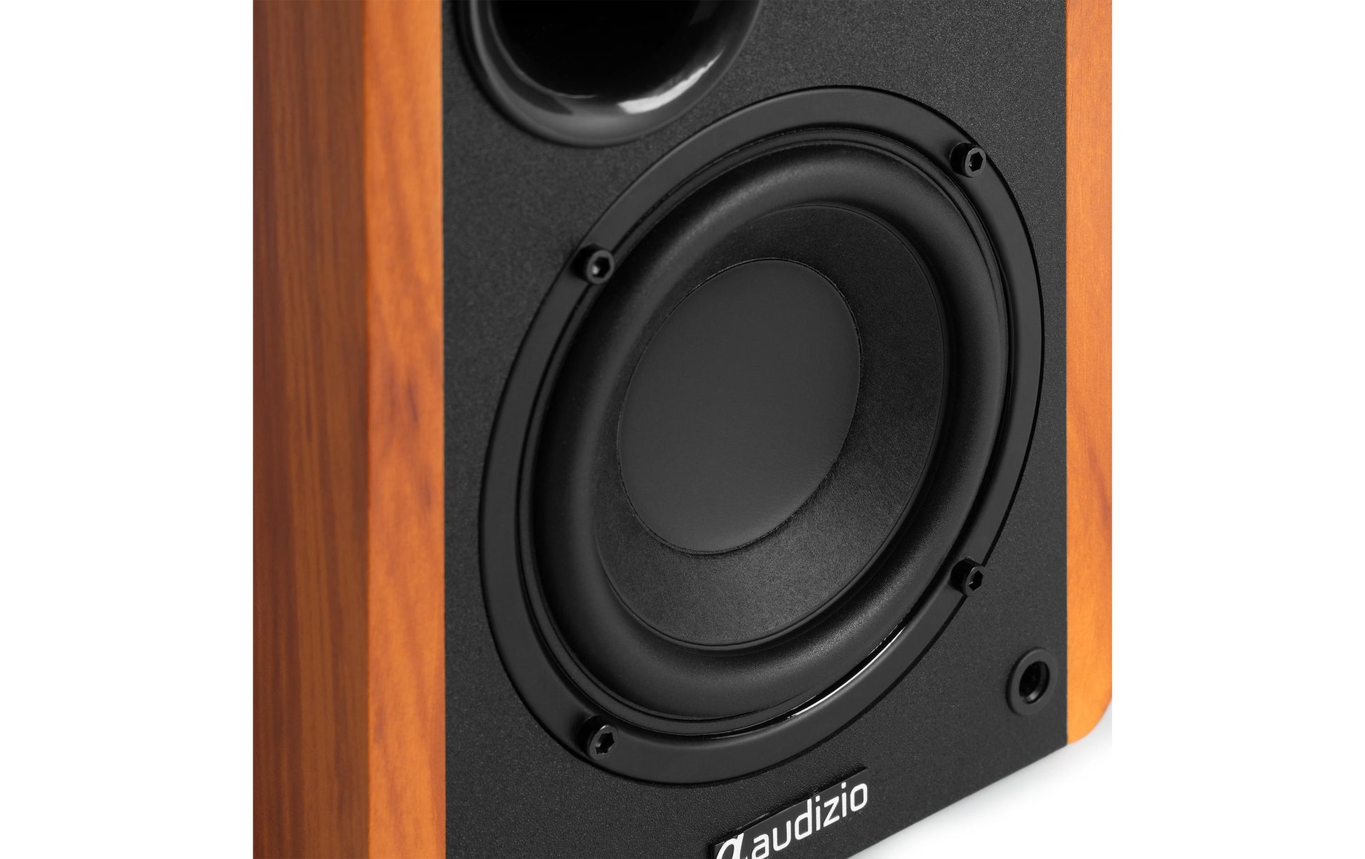 Audizio KS01B – Aktivlautsprecher (Regal) – 120 W, Braun