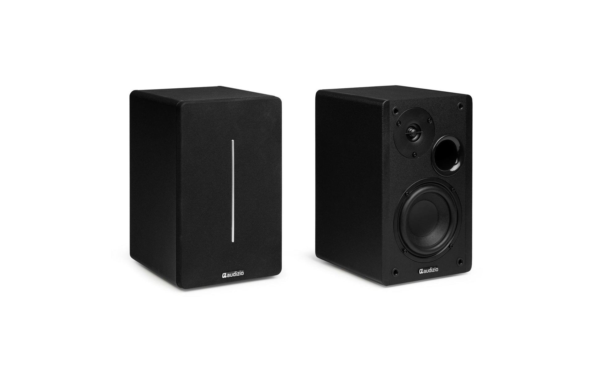 Audizio KS01B – Aktivlautsprecher (Regal) – 2-Wege, 60 W, Schwarz