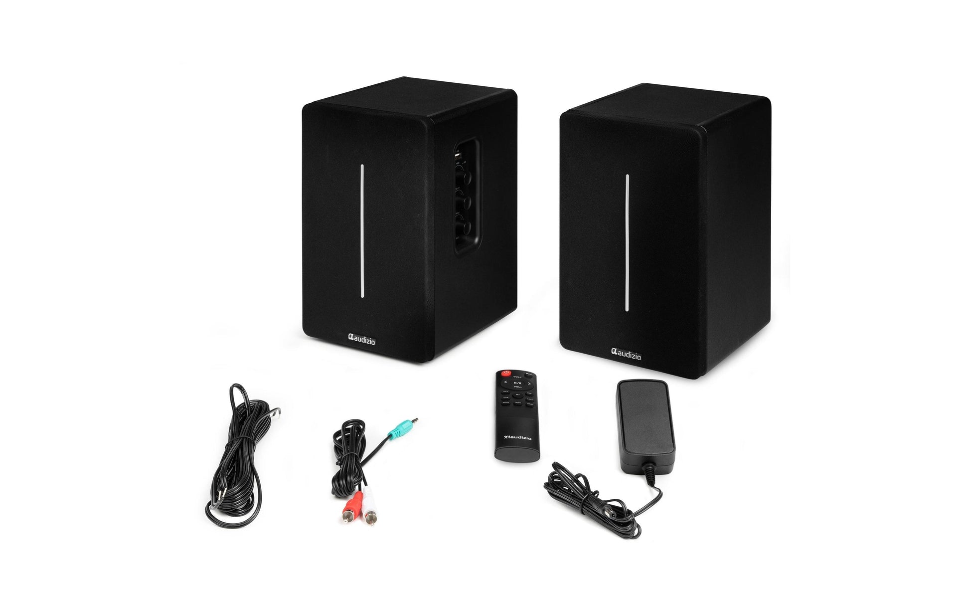 Audizio KS01B – Aktivlautsprecher (Regal) – 2-Wege, 60 W, Schwarz