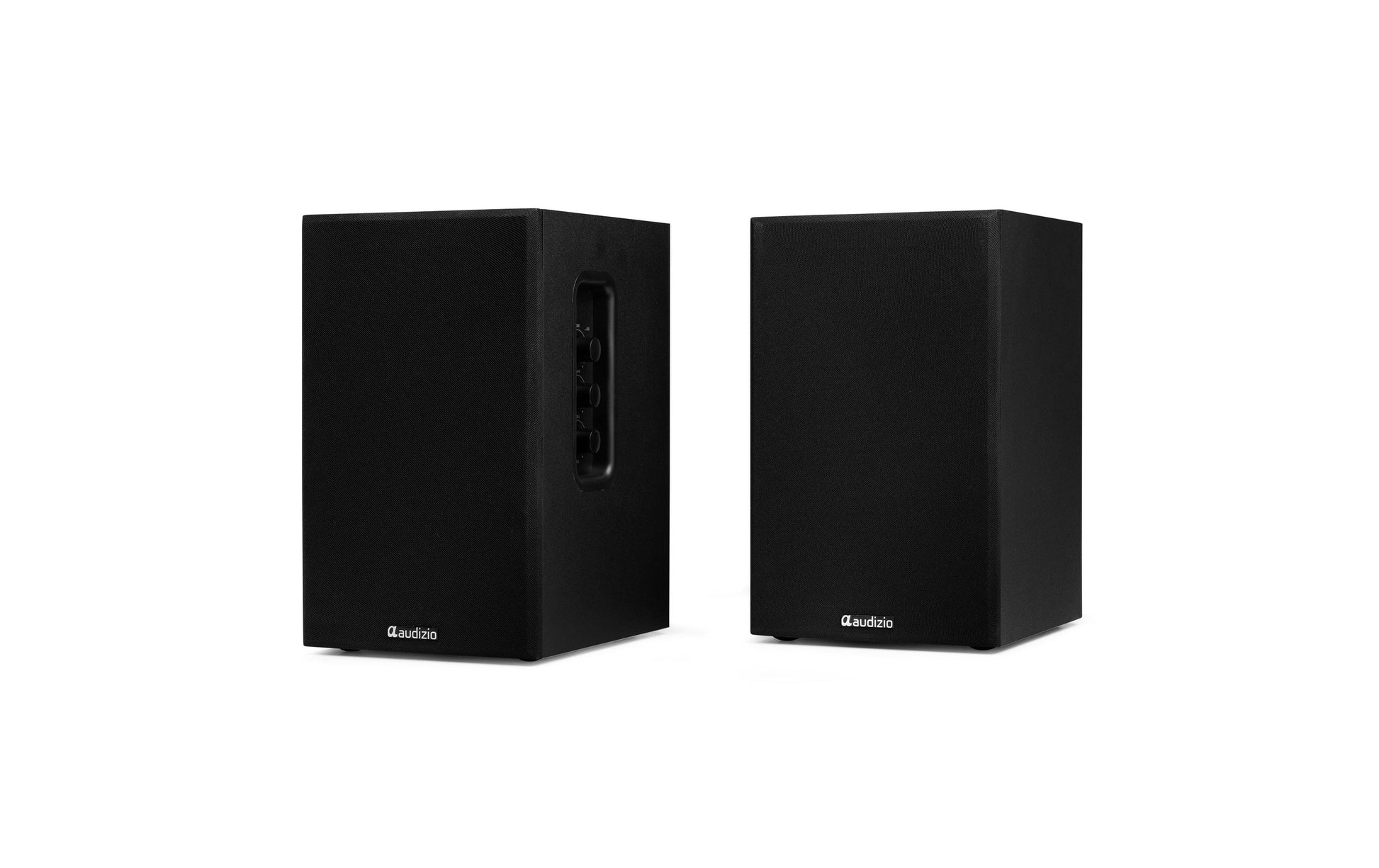 Audizio KS02-BK – Aktivlautsprecher (Paar) – 2-Wege, 80 W, Schwarz