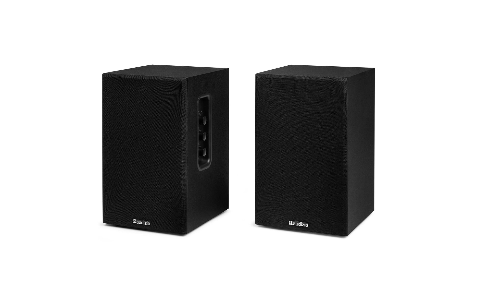 Audizio KS02-BK – Aktivlautsprecher (Paar) – 2-Wege, 80 W, Schwarz