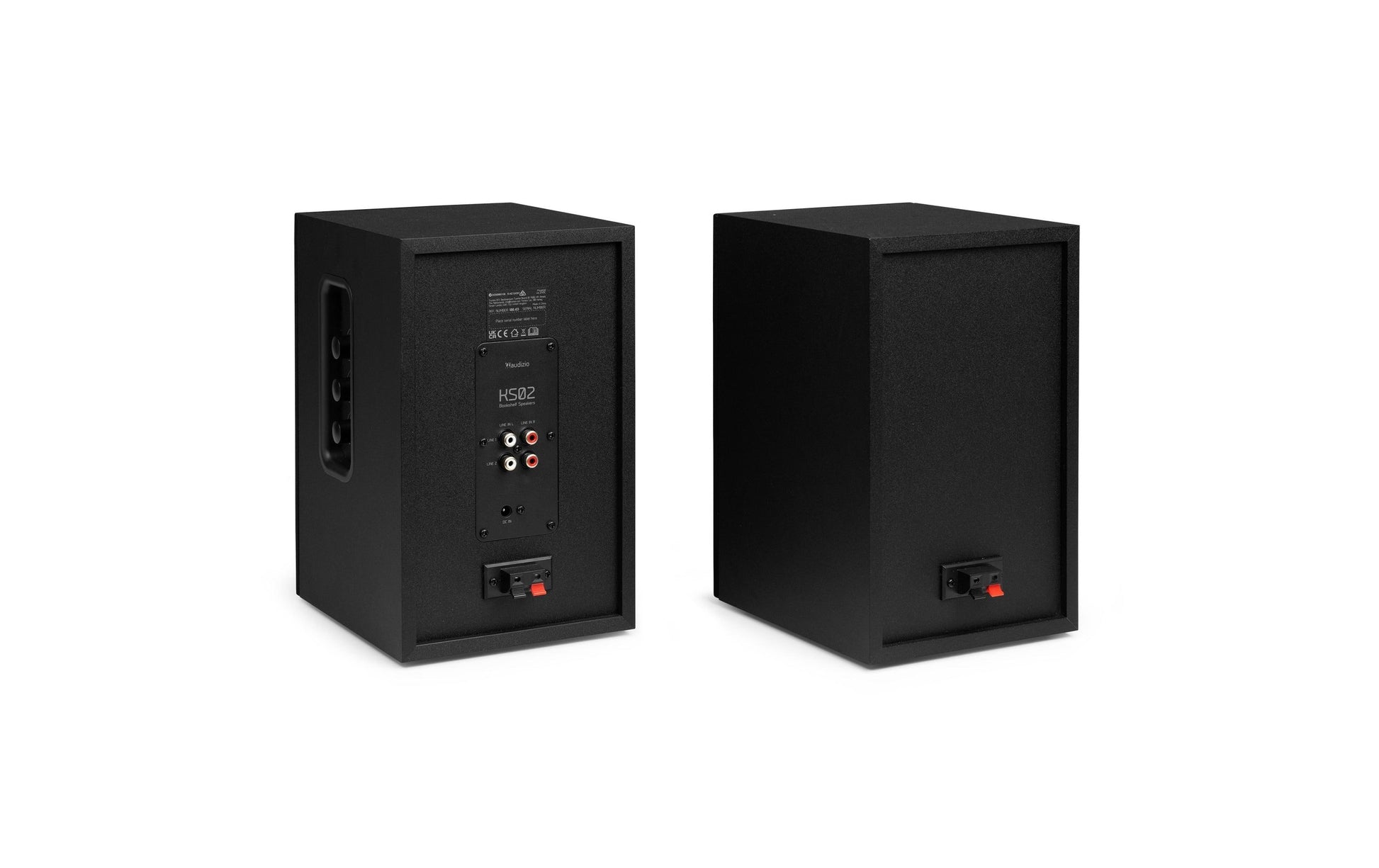 Audizio KS02-BK – Aktivlautsprecher (Paar) – 2-Wege, 80 W, Schwarz