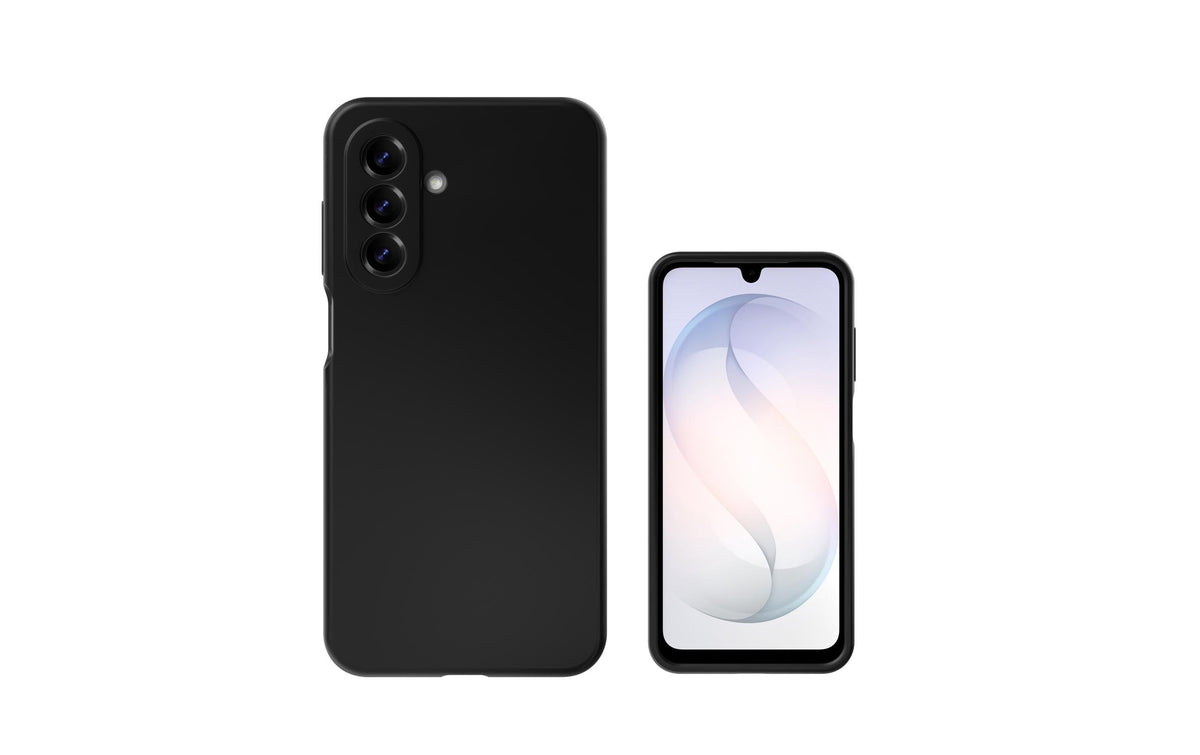 4smarts Backcover – für Samsung Galaxy A17 5G, Silikon, Schwarz