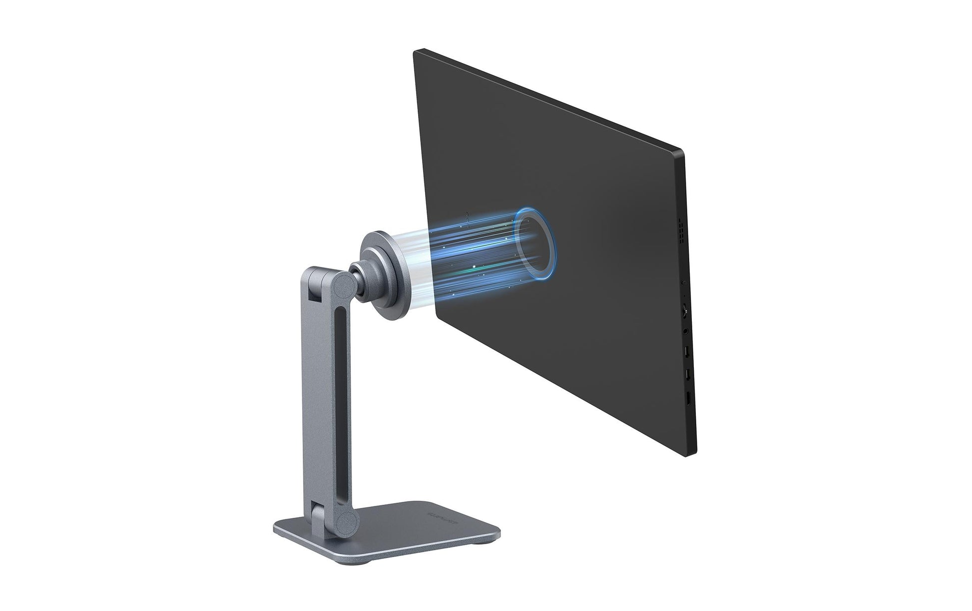 4smarts ErgoPro Desk Stand – Tisch-Ständer – magnetisch, zusammenklappbar – für MagSafe-Geräte, Smartphones, Tablets