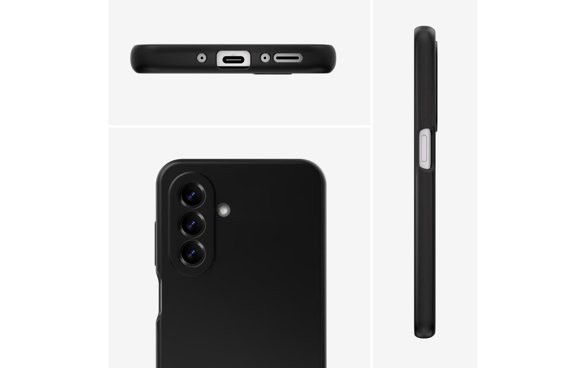 4smarts Backcover – für Samsung Galaxy A17 5G, Silikon, Schwarz
