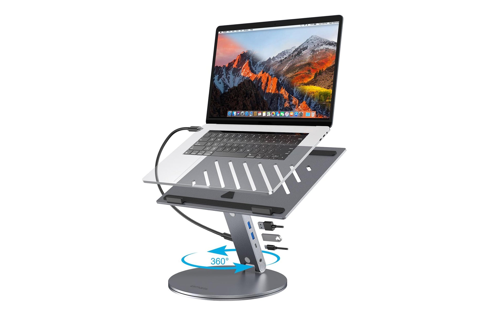 4smarts ErgoPro Dockingstation – USB-C, für Laptop/Tablet