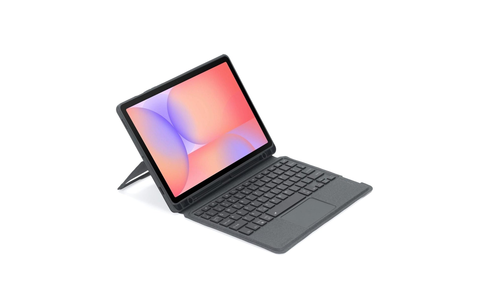 4smarts Tastatur-Case für Samsung Galaxy Tab S10 Lite 10,9" – Bluetooth, QWERTZ (CH), Trackpad, Beleuchtung