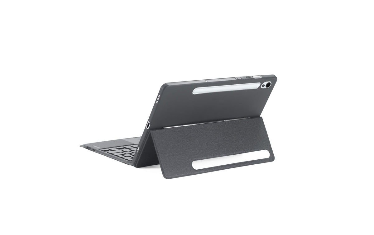 4smarts Tastatur-Case für Samsung Galaxy Tab S10 Lite 10,9" – Bluetooth, QWERTZ (CH), Trackpad, Beleuchtung