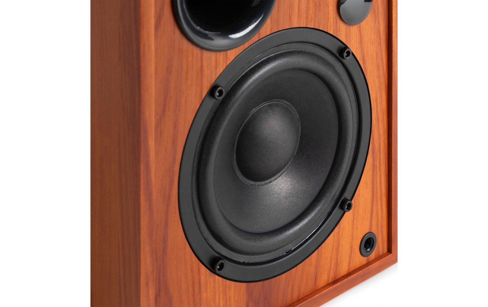 Audizio KS02-WD – Aktivlautsprecher – 2-Wege, 80 W, Braun
