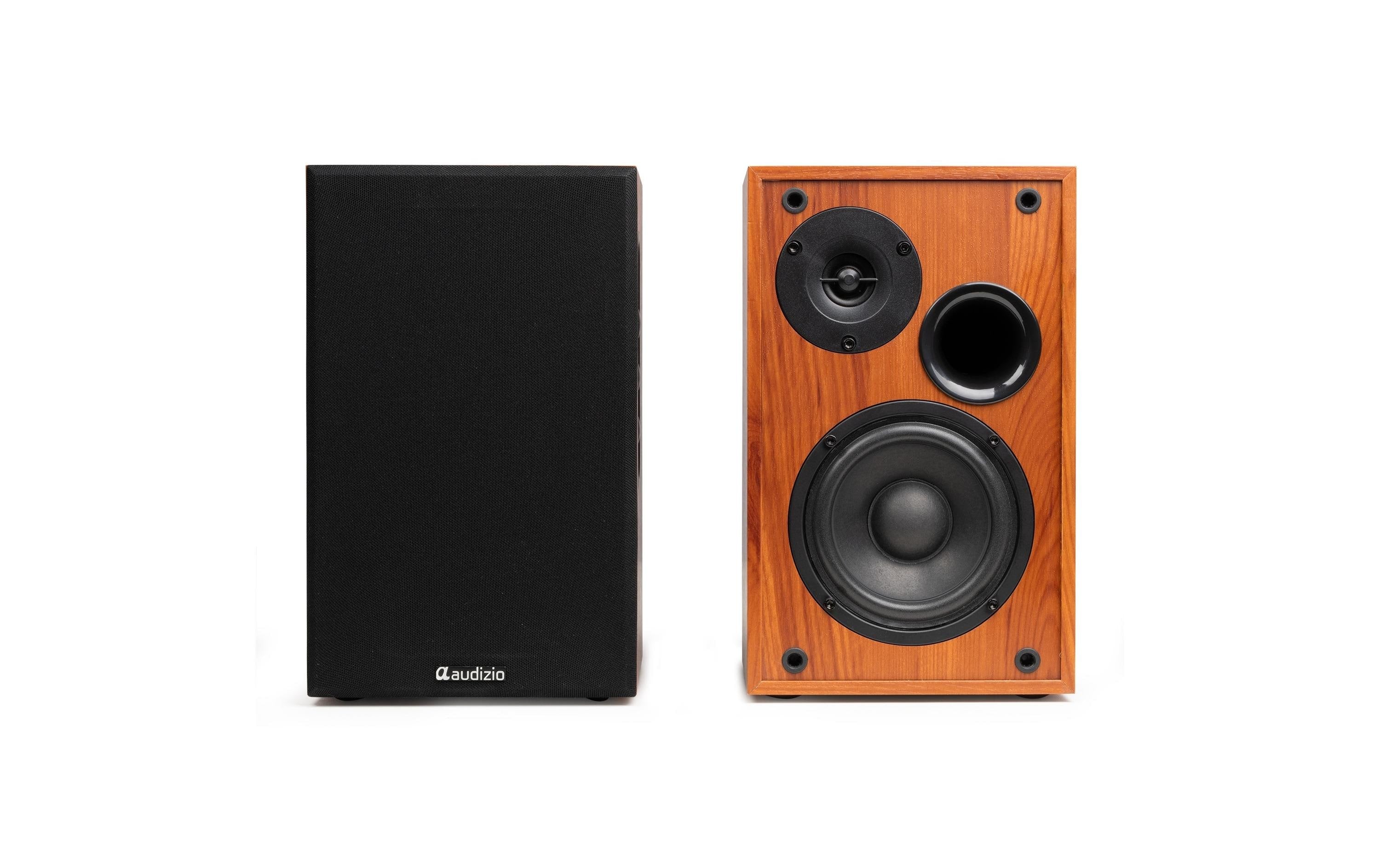 Audizio KS02-WD – Aktivlautsprecher – 2-Wege, 80 W, Braun