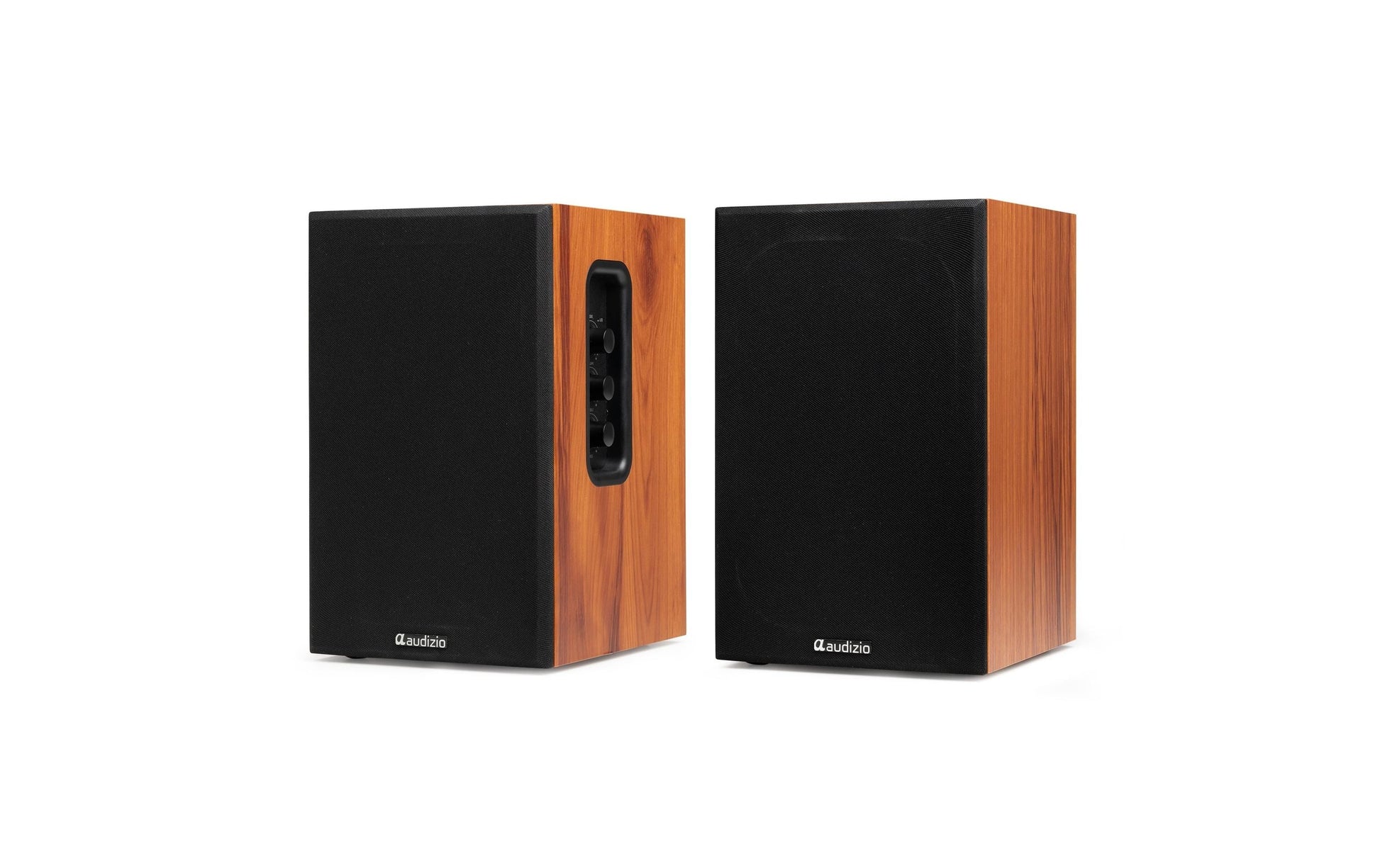 Audizio KS02-WD – Aktivlautsprecher – 2-Wege, 80 W, Braun
