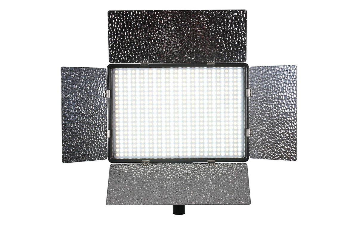 Patona LED-600ASRC Fotolicht – Display, Ladeport 5V/3A, DC/Funk – für Sony NP-F Akku-Serie