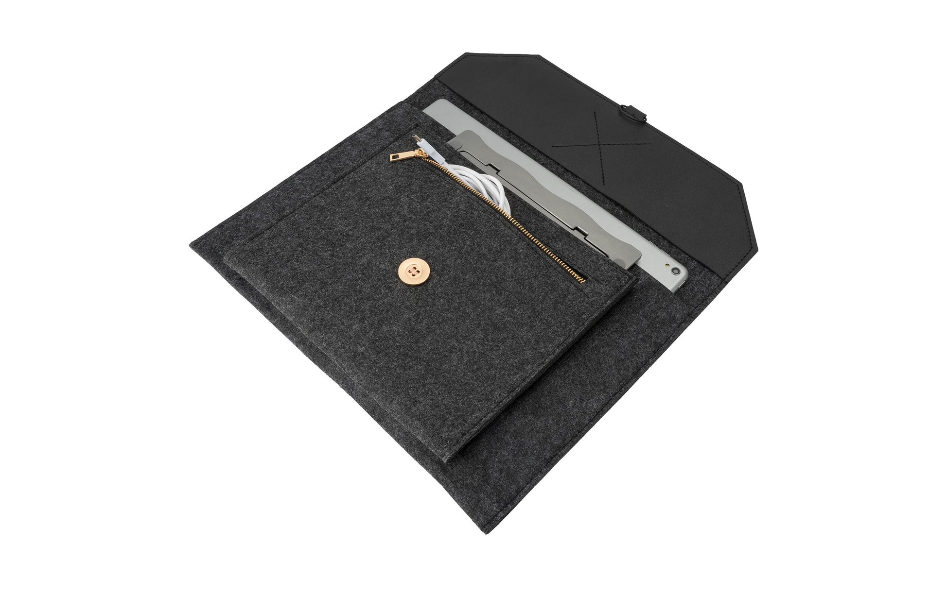 4smarts Laptop-Ständer – für bis 13" – Grau/Silber