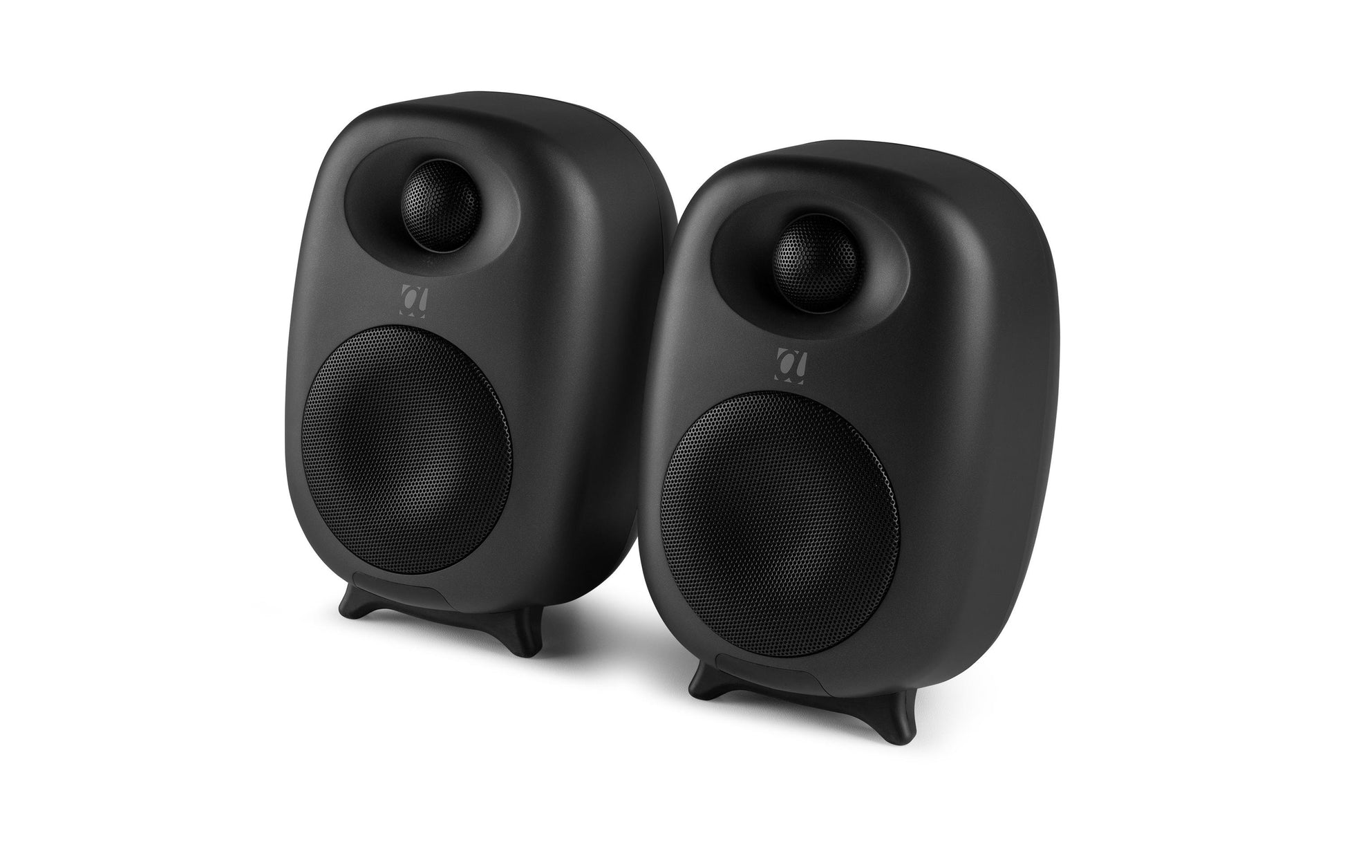 Audizio RS60 – Aktivlautsprecher (Regal/Studio) – 2-Wege, 60 W, Grau