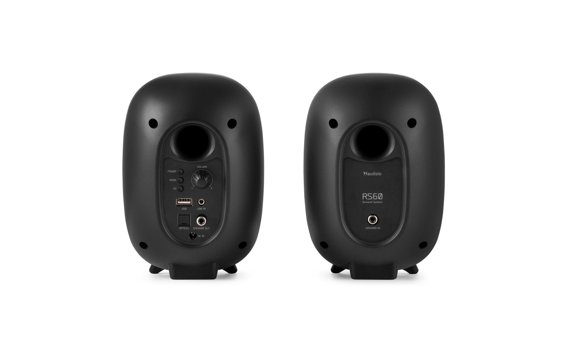 Audizio RS60 – Aktivlautsprecher (Regal/Studio) – 2-Wege, 60 W, Grau