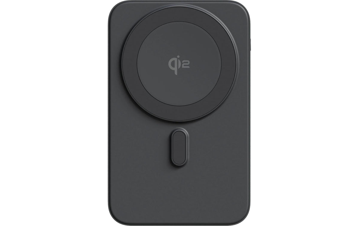 HyperJuice 5K Qi2 Wireless Powerbank 5'000 mAh – 20 W PD, 1× USB-C, schwarz