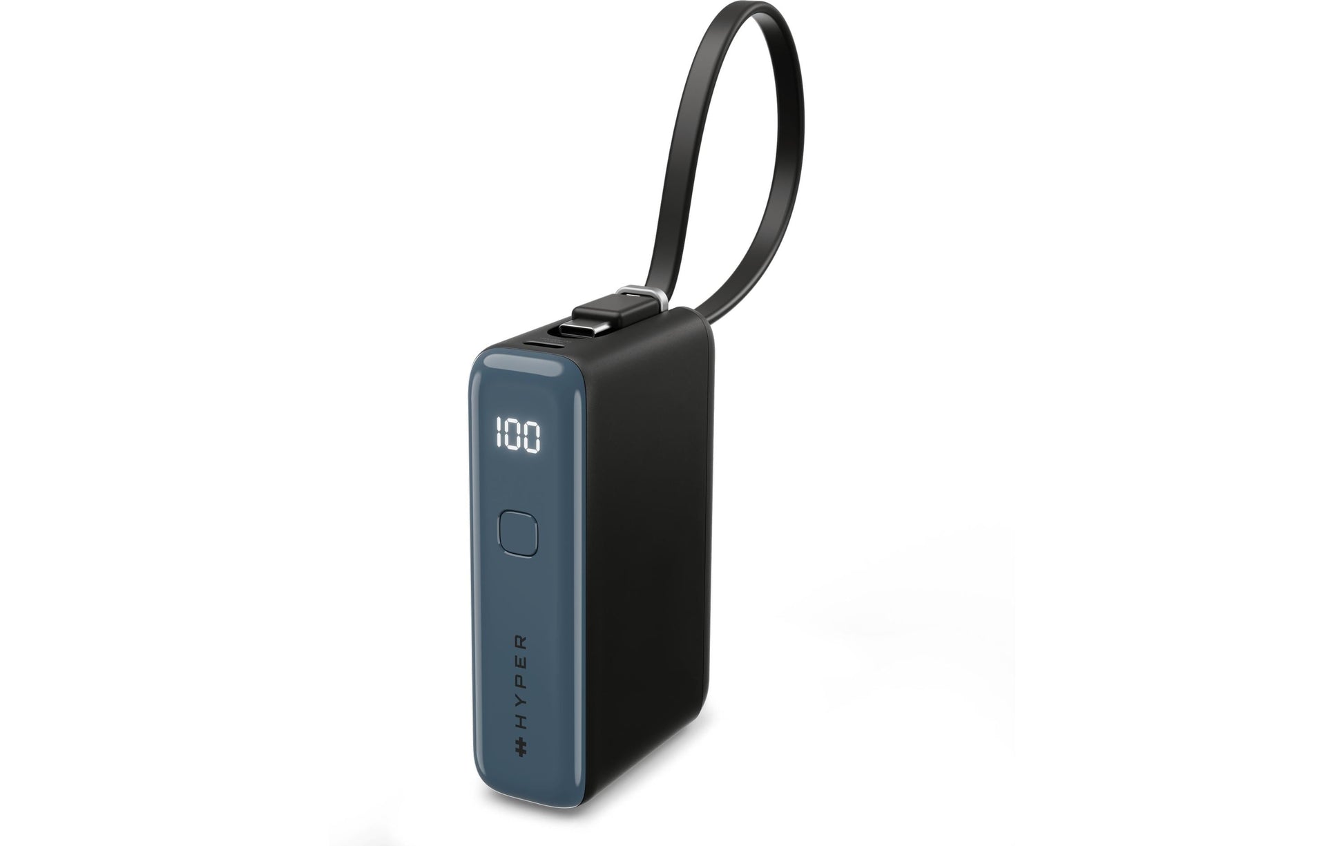 Hyper Flex 10K Powerbank 10'000 mAh – 30 W PD, 1× USB-C, schwarz