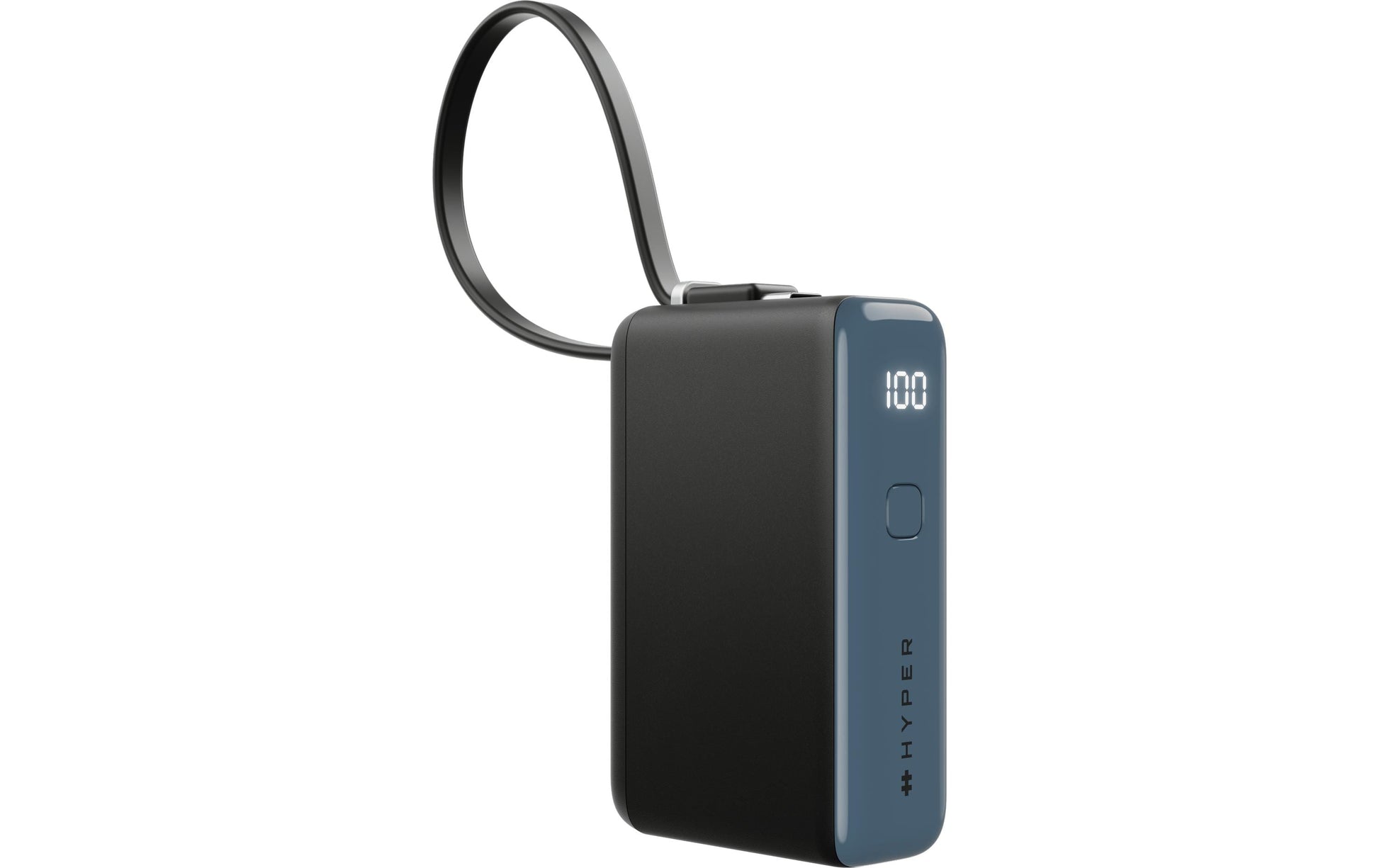 Hyper Flex 10K Powerbank 10'000 mAh – 30 W PD, 1× USB-C, schwarz