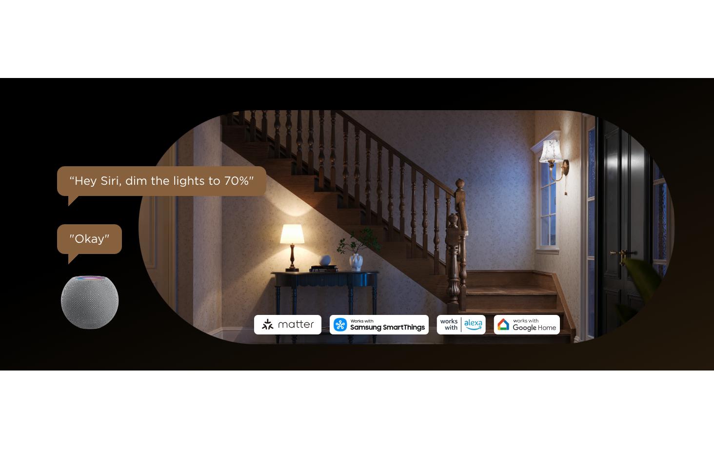 Govee Smart-Leuchtmittel E27 G25 – 500 lm, 2700–6500 K/mehrfarbig, WLAN/App, dimmbar – 2er-Pack