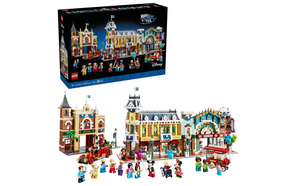 LEGO Disney Main Street 3D-Puzzle – 3899 Teile – ab 18 Jahren